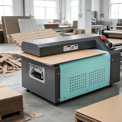 Professional Corrugated Pad Cutting Machine - Adjustable Width 35cm/45cm/55cm, High-Speed 5m/min, Ideal for T-Shirt, Crafts, Artwork & Book Projects