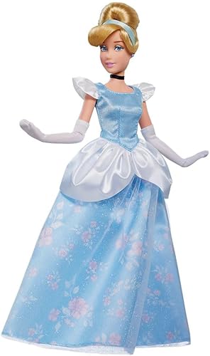 Miniatura 8 de Disney Tienda oficial de Cenicienta Story, Cenicienta, 11 pulgadas, juguete totalmente posable en traje brillante, adecuado para niños de 3 años en