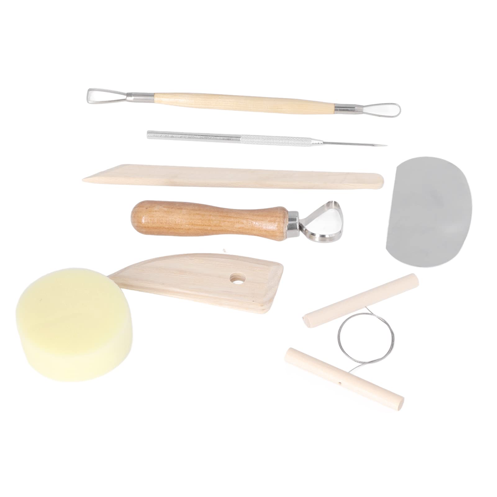 Buon Natale Set Di 6 Strumenti Scolpire Largilla Scultura In Cera, Modellatura Di Ceramica, Modellazione Di Polimeri Con Manici In Legno Da 4,56 € | DHgate