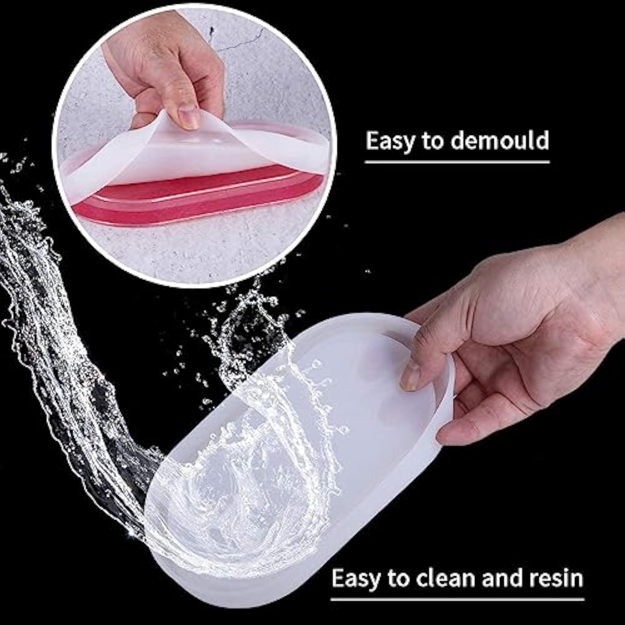 DIY Tray Resin Mold for Creative Jewelry Making