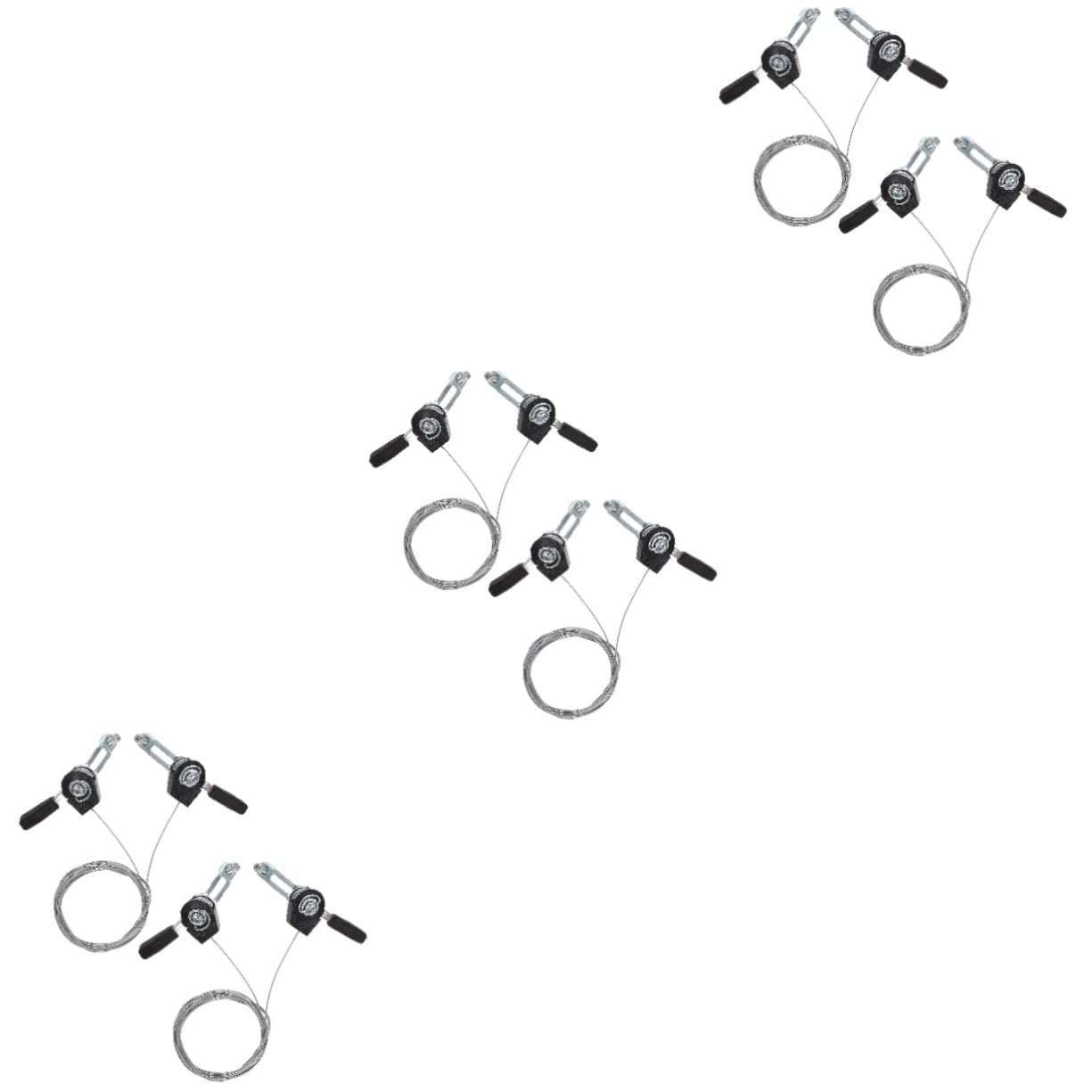 VANZACK6 Pcs Speed ​​controller mongoose bike replacement parts throttle lock 6 speeds bike shifter Brake Handle Shifter bike shifter cable electric bicycle variable speed Stainless steel