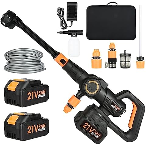 Bilivry Cordless Power Washer with Accessories Cover