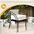 DWVO 3 Pieces Patio Set Wicker Furniture Outdoor Table and Chairs Rattan Chair Conversation Sets with Cushions & Coffee Table for Porch Backyard Poolside Garden, Gray