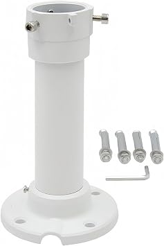10"/25cm CCTV Camera Ceiling Mount Bracket, Security Surveillance Camera Ceiling Mount Bracket for HIKVision CCTV PTZ Camera Aluminum Alloy Liftting Bracket