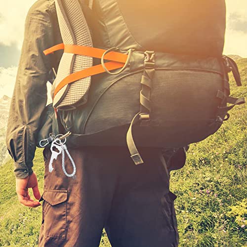 Moschettone Portachiavi Multitool per Uomo, 2