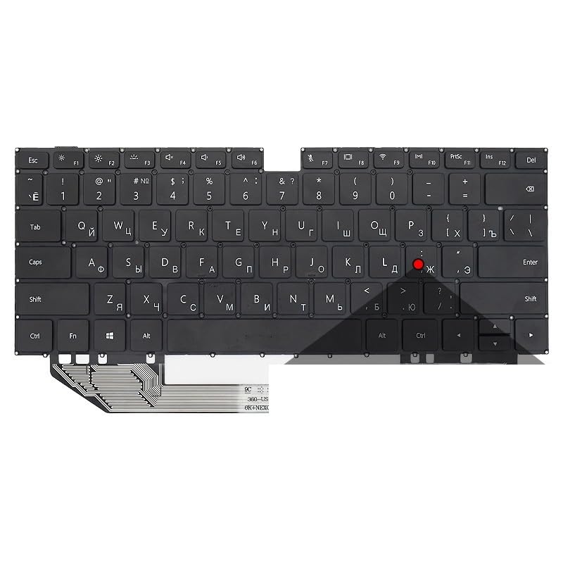 Clavier rétroéclairé Huawei MateBook X Pro pour écrire confortablement la nuit
