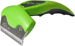 フーリー 犬猫ペット用抜け毛取りブラシ M グリーン アウトレット格安品（パッケージ割れ・汚れ・日焼け・パッケージ無し等） フーリー日本総代理店「ルークラン正規品」 ペット 犬 猫 抜け毛対策 毛玉