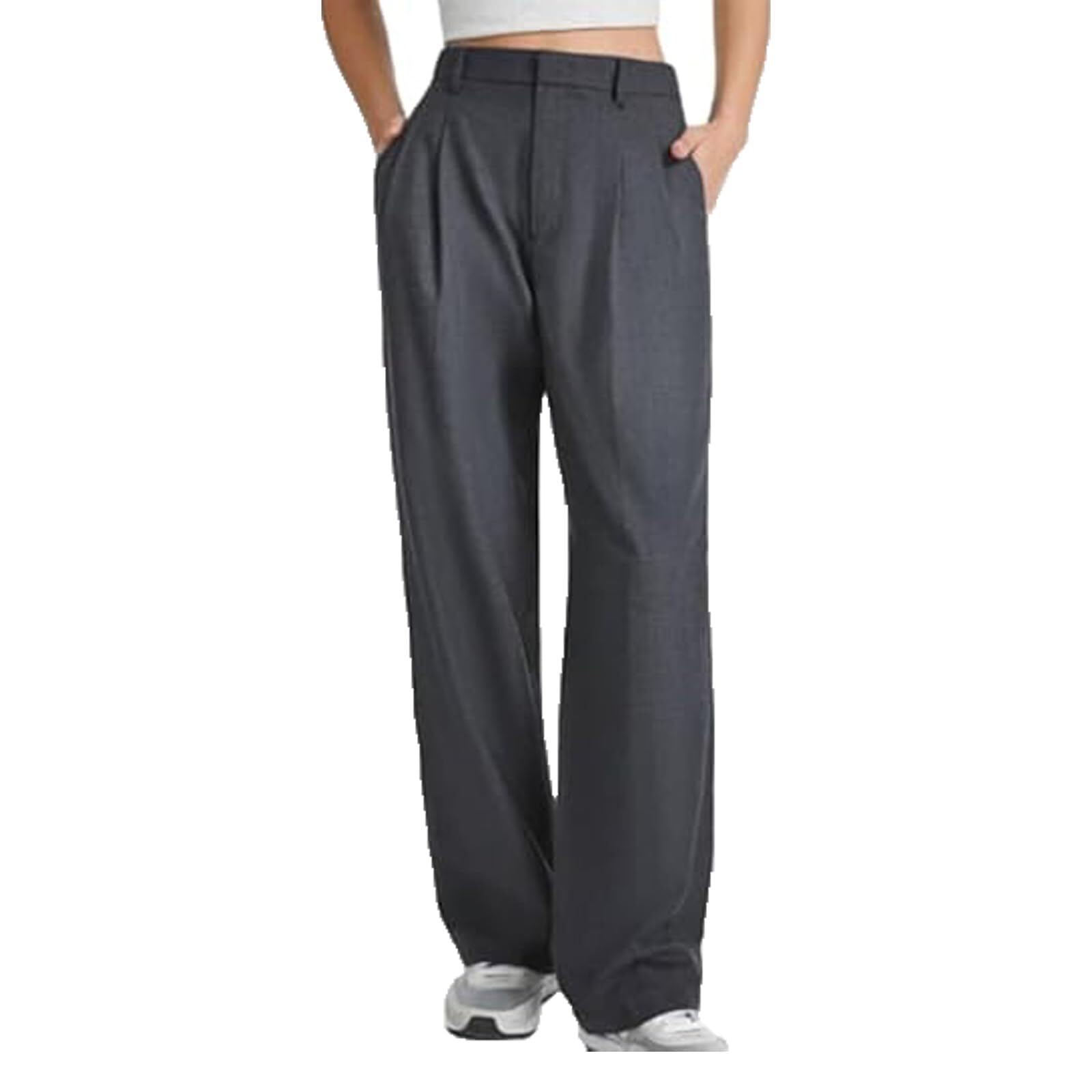 Women Pants Wide Leg Pants Wide Leg Tailored Pants for Women Casual High Waist Suit Pants
