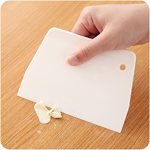 Gucuji Cortador de massa de massa de pizza, raspador de bolo grande