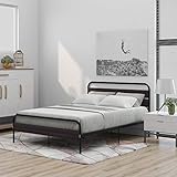 Zwei Seiten mit Kopfteilhalterungen können ein Verrutschen der Matratze verhindern, ideal für Memory-Schaum und Latex-Matratze.