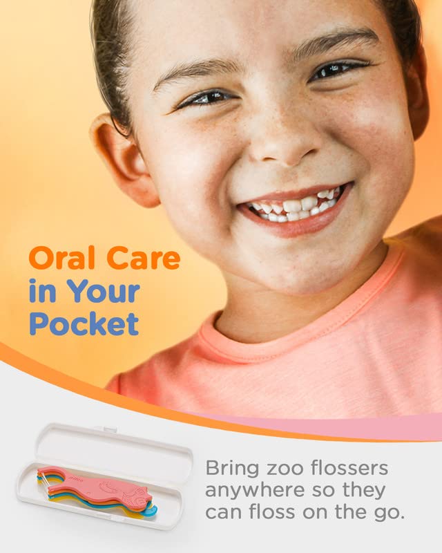 Buy Piico Dental Floss Picks, Dual Line Unflavored Kids Flossers