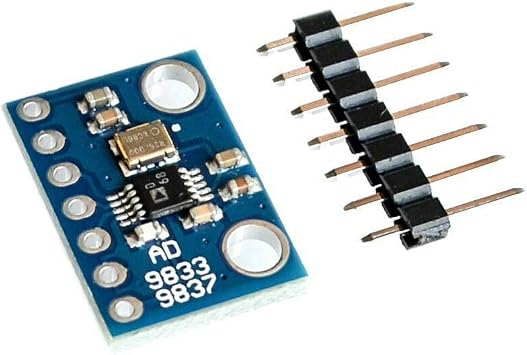 2PCS AD9833 Programmable Microprocessors DDS Square Sine Wave Serial Interface