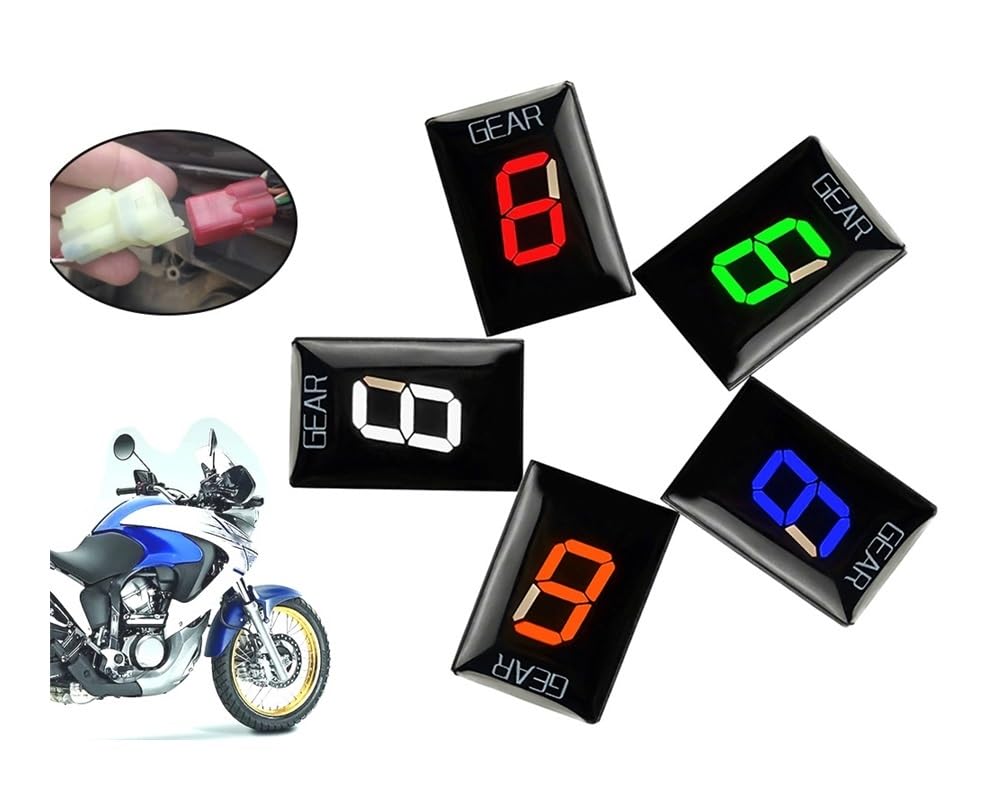 motociclo indicatore velocità Marcia Display Teste Indicatore Di Marcia Visualizzazione Della Velocità Display Meter Per XL700V 700 Per Transalp XL V 700V Accessori Moto