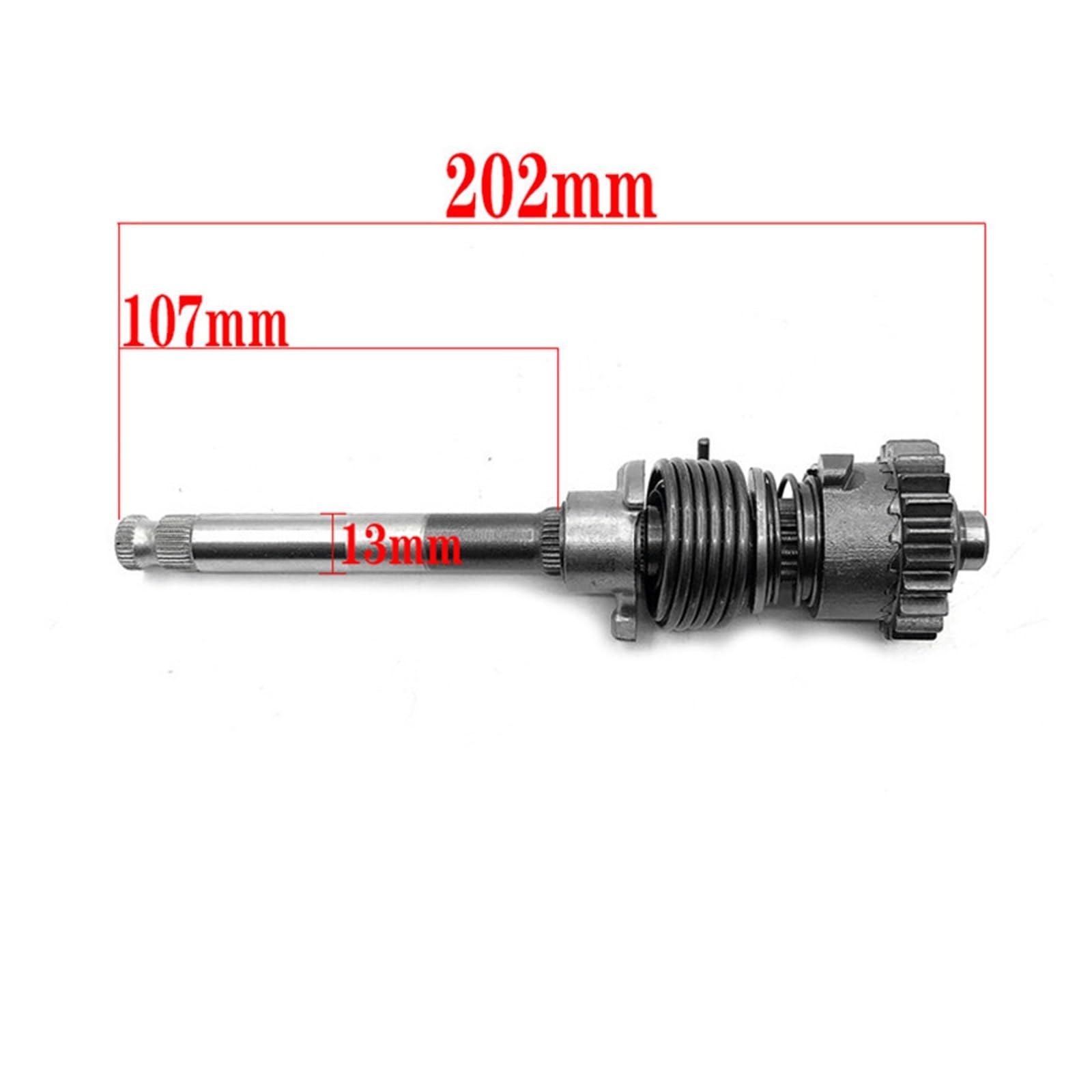 GamirA Albero/Molla Kickstart da 13mm for Motore 125 125cc Pit Dirt Bike Pezzi di Ricambio AVVIAMENTO A Pedale