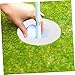 BESPORTBLE 3sets Golf Practice Hole Cup Thickened Putting Aid for Indoor Use Lightweight Golf Training Tool for Beginners Advanced Players