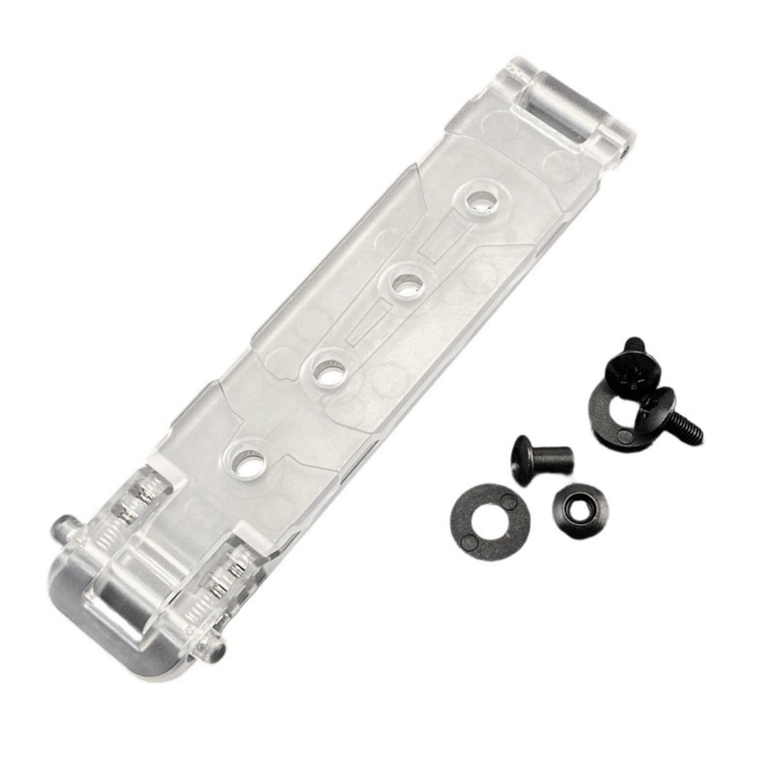 Clear Waist Clip Back Clamp with Screws Kits Hardware for Cutter Sheath Scabbard Cutter Parts Belt Clip