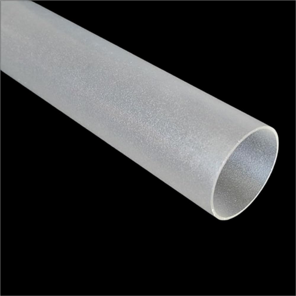 Tubi acrilici satinati PMMA 25MM 20CM per paralumi da giardino acquari fai da te