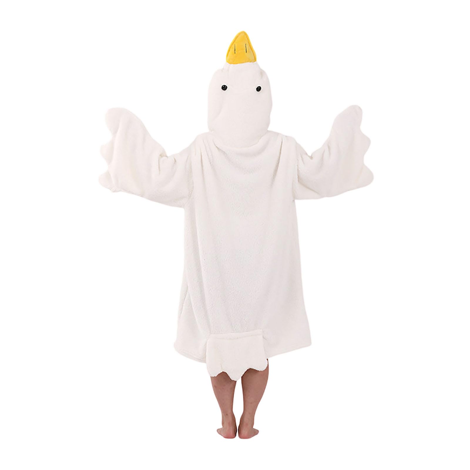Generico a Forma di Ocao con Cappuccio Tutine Natalizie Pigiami di Halloween di Divertenti Pigiami con Morbidi pigiame per Relax Leggere Guardare la TV Leggere Libri Guardare Film