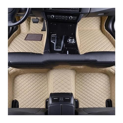 Tapis de voiture pour Citroën C5 Aircross LHD 2017-2022 moquette imperméable beige 3 pièces