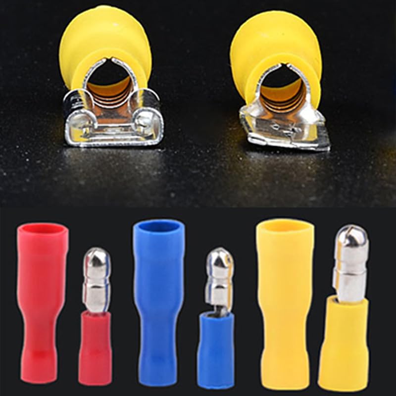 Connecteurs rapides isolés femelles mâles AWG 22-10, 240 pièces, sertissage électrique, FDD/FRD/MDD/MPD