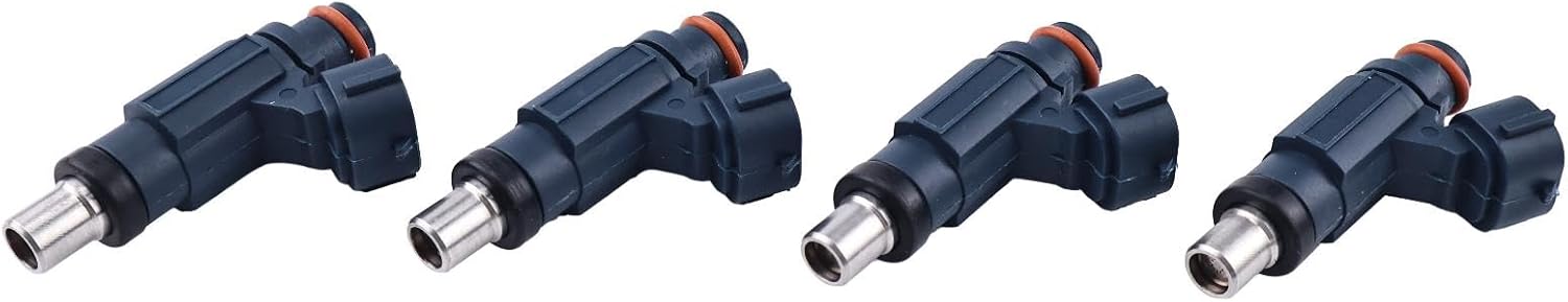 4PCS Fuel Injector 49033-0010 490330010 compatible with Kawasaki KX450F KFX450R compatible with Ninja ZX-14 ZX-10R