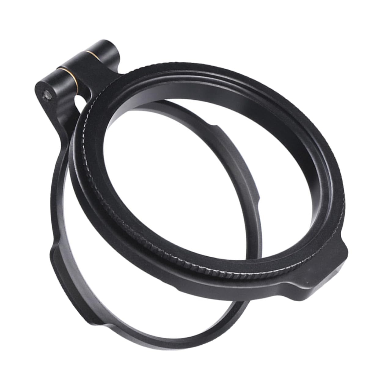 CAXUSD Filter Flip Holder Filter Holder Hood Camera Accessories Lens Filter Camera Lens Bracket Filter Mount Clip Stand Quick Release Switch Bracket Camera Stand Black Aluminum Alloy