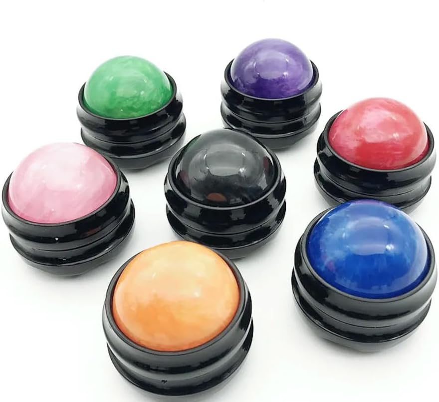 Miniatura 4 de Herramientas de masaje versátiles bola de masaje giratoria con efecto refrescante, ideal para terapia post-entrenamiento, rodillo de masaje de