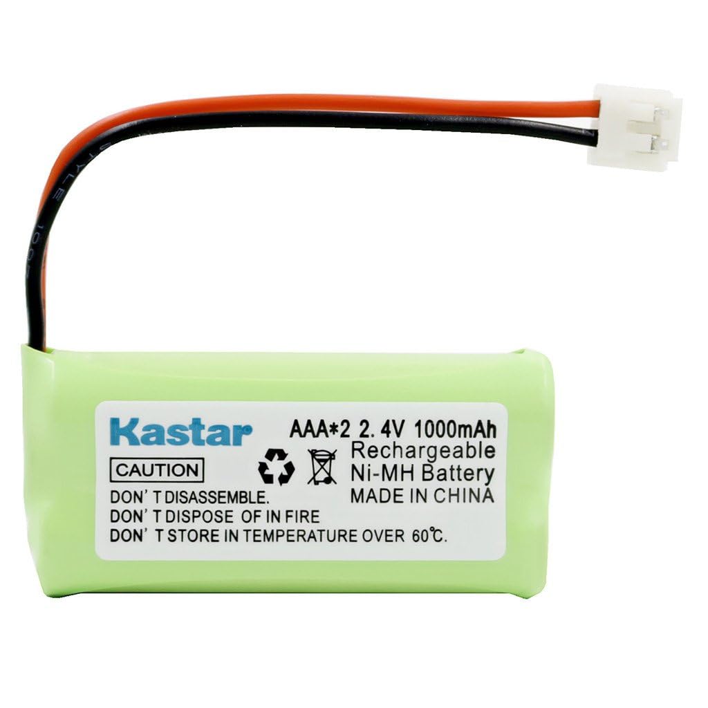 Kastar 10-PACK AAAX2 2.4V EH 1000mAh Ni-MH Rechargeable Battery for BT184342 BT284342 BT18433 BT28433 BT1011 BT-1022 BT-1031 Vtech CS6229 DS6301 Uniden Wxi3077 ECT4066 DECT4096 Motorola Cordless phone