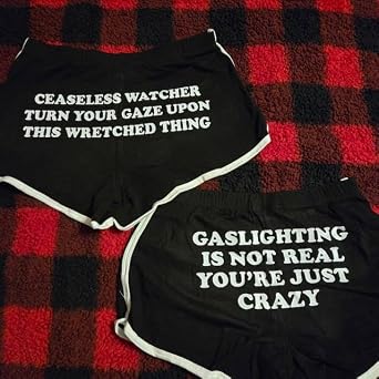 Hands Dolphin Shorts Y2K Booty Shorts Funny Goth Shorts