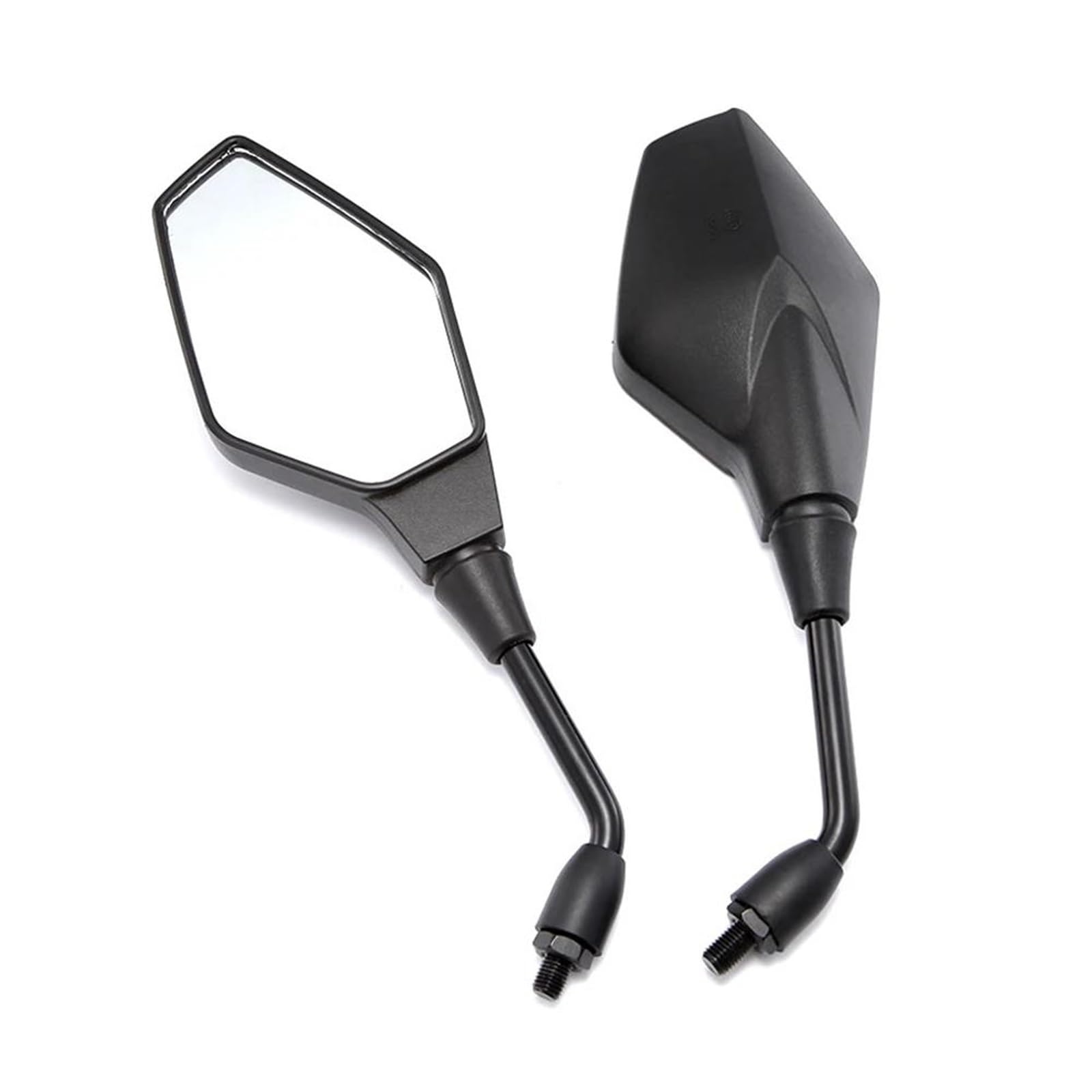 Espejos de moto 10mm negros para solucionar la falta de visibilidad en Kymco