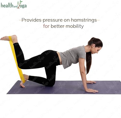 Miniatura 6 de PoseAligner Bandas de resistencia para entrenamiento, bandas de yoga para estiramiento y corrección de postura, bandas Bala - Juego de 5 bandas de