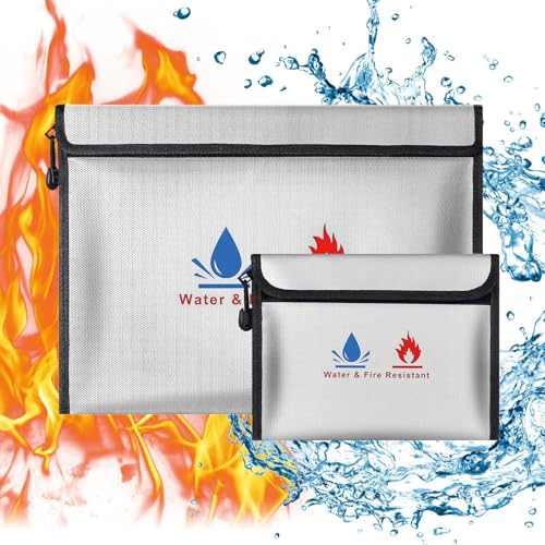 Soporte de documentos ignífugo para proteger tus ahorros de incendios e inundaciones 7