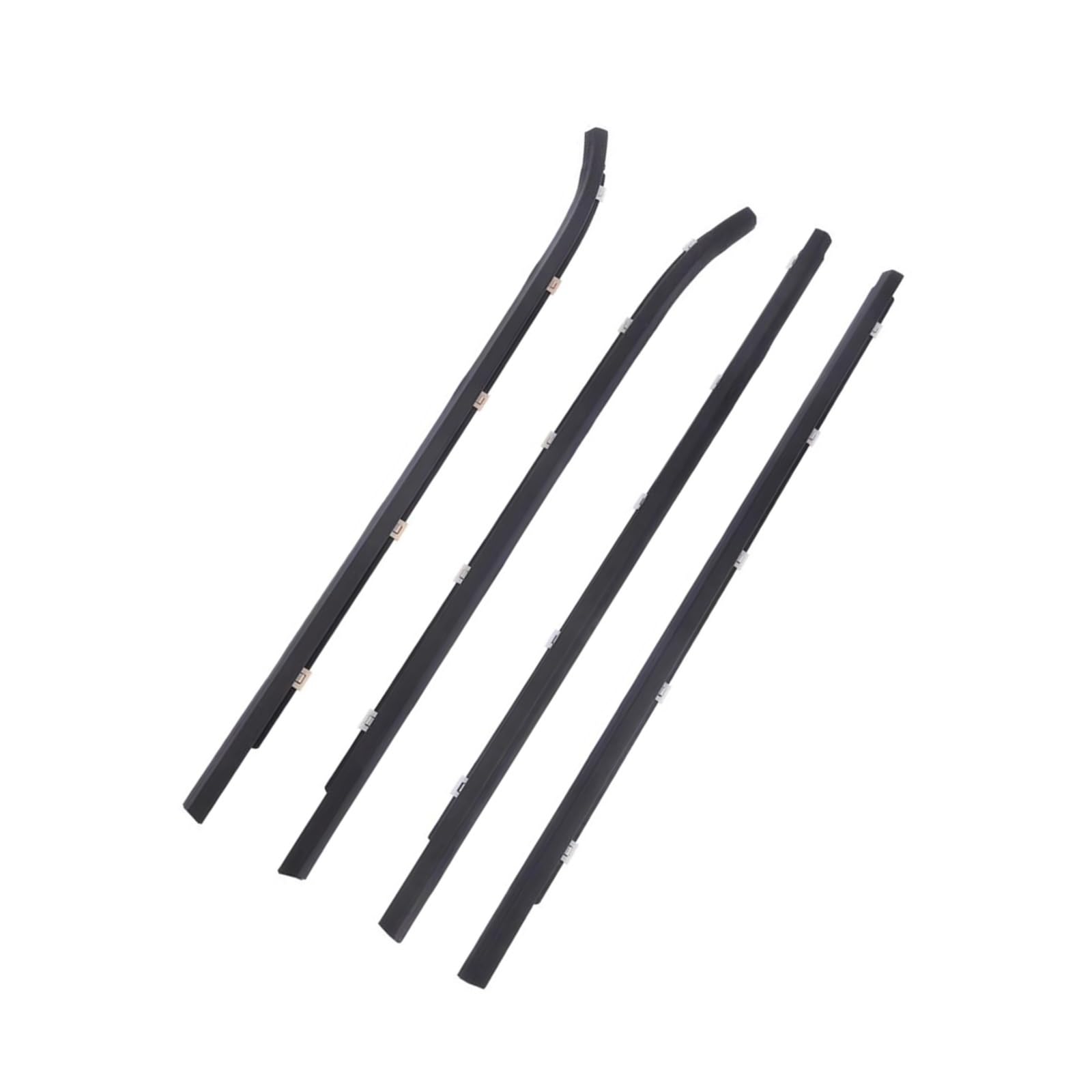 Car Weather Stripping for Hyundai I30 FD Hatch 2007-2012 4Pcs Weather Strip Window Moulding Trim Seal Belt