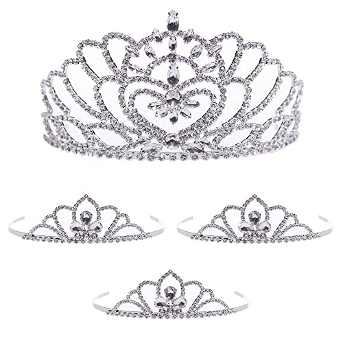 Anderson’s Marissa Queen and Kayla Princess Tiara Set, 4 Piece