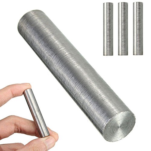 Wolframstab 50 mm hochreiner 99,95% Wolfram-Metallstab runder Wolframstab for Instrumente und Formen Elektrowerkzeuge Zubehör 1pc
