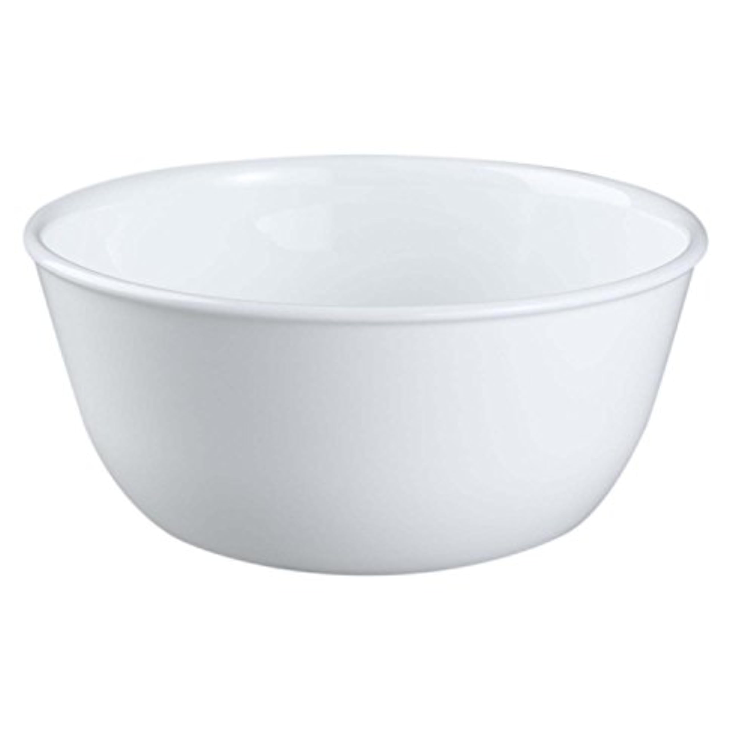 Corelle3138 28 Oz Vitrelle Glass Winter Frost White Noodle Bowl