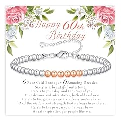 60th Birthday Bracelets