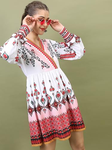 Image of Vishudh Women's Ethnic Dress | Regular Fit | Fashionable for Comfort