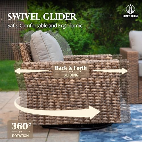 Luxury Patio Conversation Set Wicker