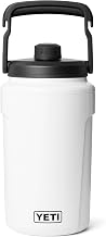 YETI Half Gallon Insulated Chug Cap Water Jug – Leakproof, Lightweight Sports Bottle with Fence Hook Handle – Keeps Drinks Ice-Cold – Ideal for Gym, Sports & Tournaments