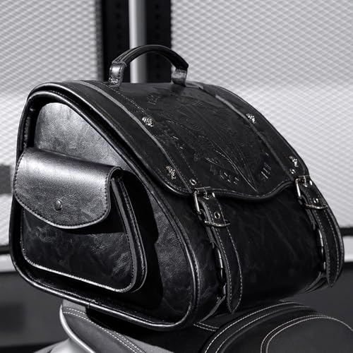 Sac de selle de moto imperméable et facile à installer - 2