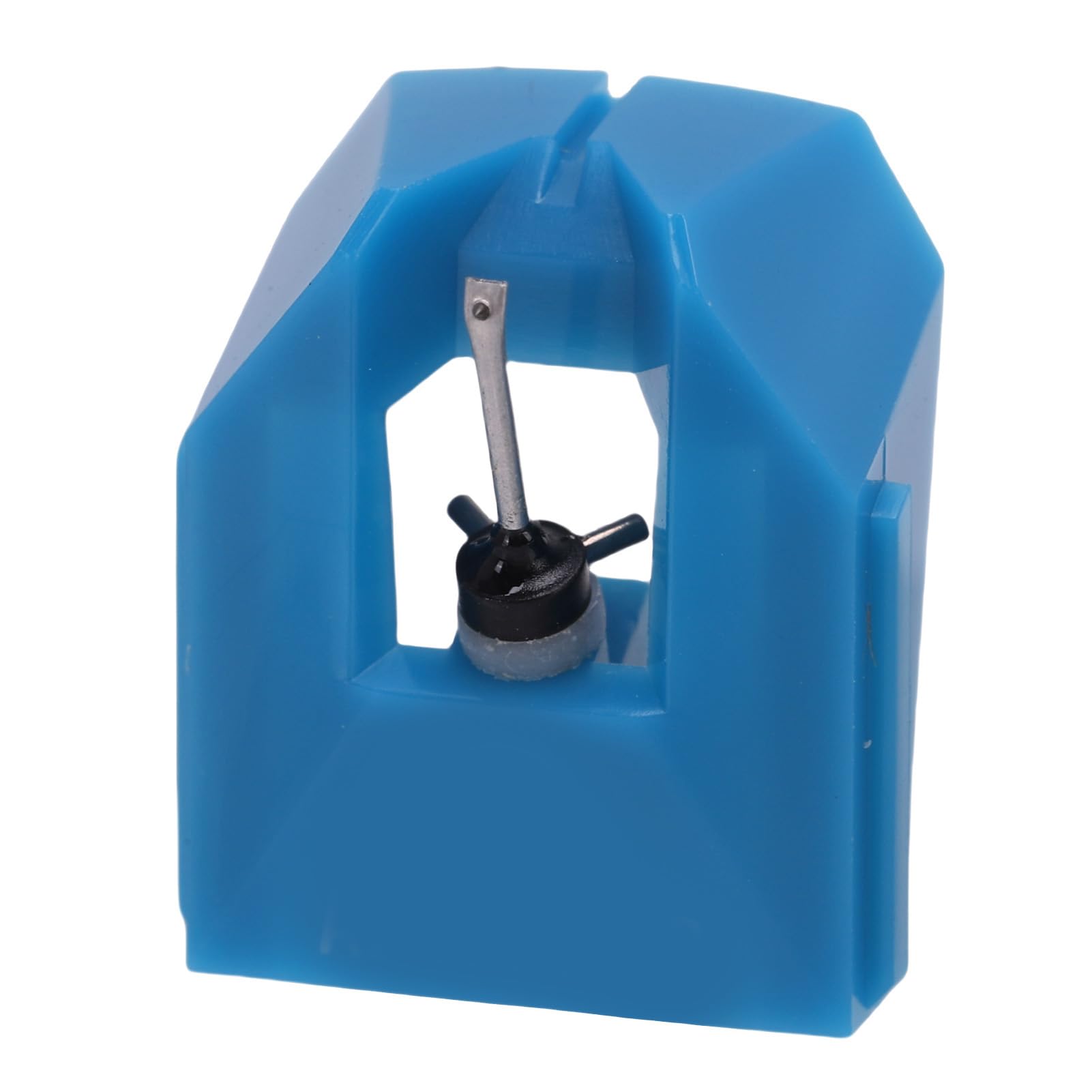 Tbest AT VMN95C Ago di Ricambio per Cartuccia Giradischi VM95C Stilo Conico da 0,6 Mil Blu ABS in Lega di Alluminio Cantilever Qualità Migliorata Aggiornamento Giradischi