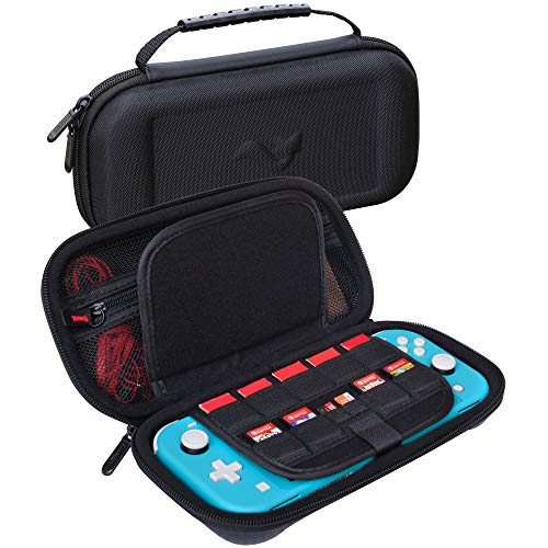 Butterfox Slim Carrying Case For Nintendo Switch Lite With 19 Game And 2 Micro Sd Card Holders, Storage For Switch Lite Accessories (Black) #TOP6