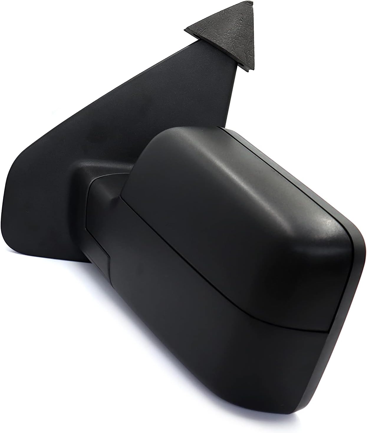 Replacement Parts Front Left Driver Side Door Mirror Outside Rear View Compatible With Ford F-150 2004 2005 2006 Pickup Truck Power Manual Folding With Heated Textured Cover