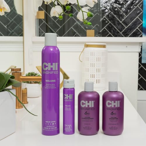 CHI Magnified Volume Finishing Spray Bundle - 12 oz y 2.6 oz miniatura 7