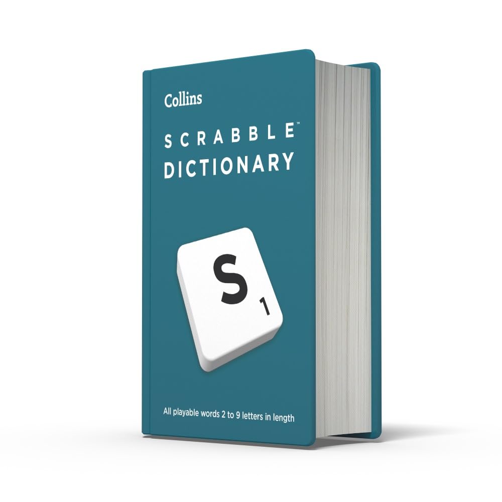 SCRABBLE™ Dictionary: The Official and Bestselling Scrabble™ Solver – All Playable Words 2 – 9 Letters in Length