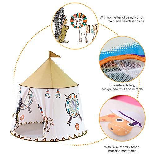 Tenda infantil Leão Casa de brincar para crianças Sala de armazenamento de brinquedos Tenda de brinq