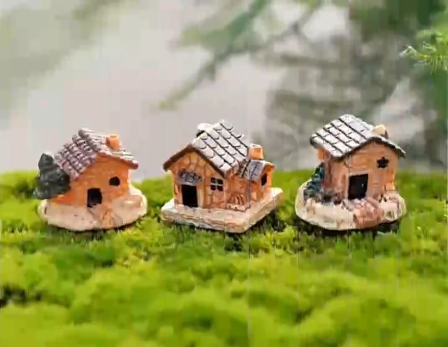 Vasi in terracotta per case delle bambole in miniatura Vasi in terracotta per case delle bambole in miniatura