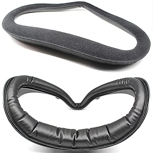 HUAYUWA PU-Leder Schaumstoff VR Gesichtspad + Gesichtsschnittstellenhalterung passend für Oculus Quest 2 Headset, weich, schweißfest, atmungsaktiv, bequemer Ersatz - Image 6