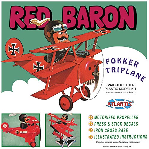 Fokker Tri Plane Atlantis réplique triplan en plastique - 3